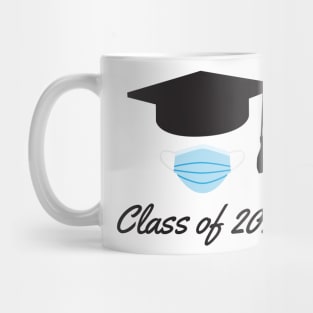 Class of 2021 - Academic cap and face mask Mug